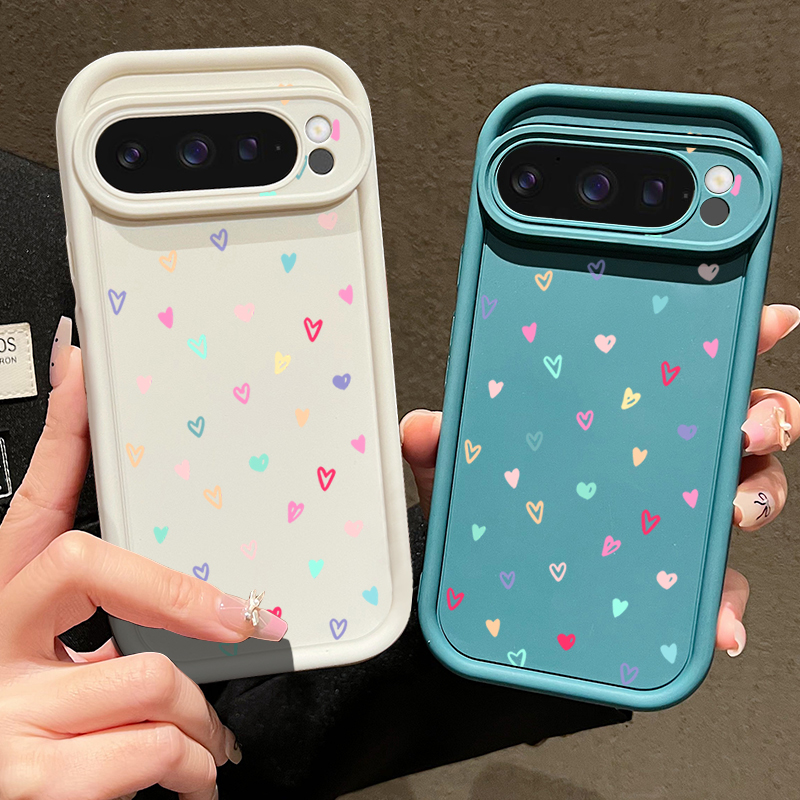Casing Lunak Hati Kecil Berwar - Google Pixel 9 Pro ulasan dan harga