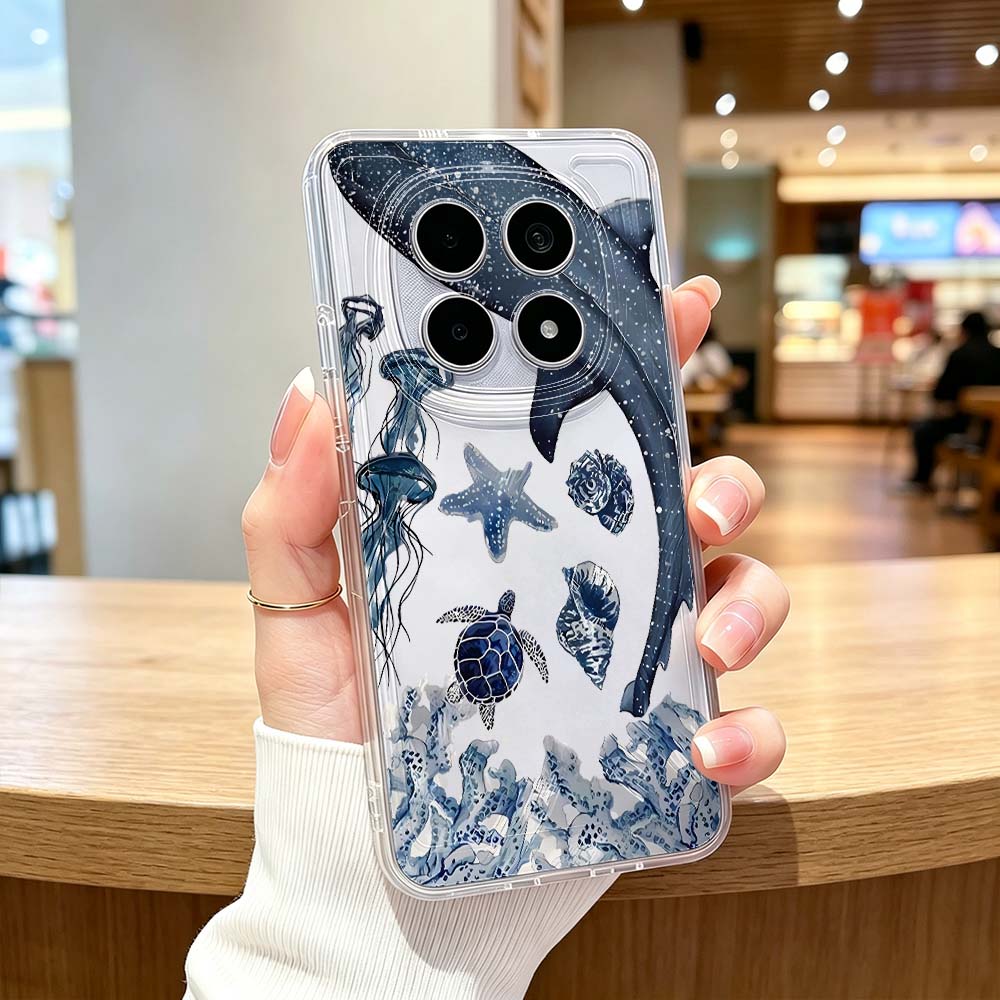 Casing Ponsel Motif Penyu Laut - Xiaomi Poco X6 ulasan dan harga