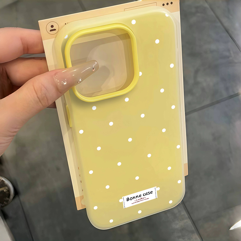 Casing Polka Dot Prancis INS U - Samsung Galaxy A55 ulasan dan harga
