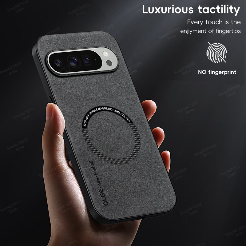 Casing Kulit Magnetik Magsafe  - Google Pixel 8A ulasan dan harga